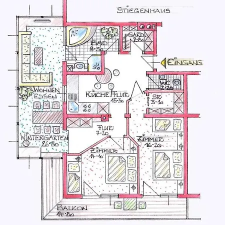 Gaestehaus Trixl Апартаменти Целль-ам-Зеє